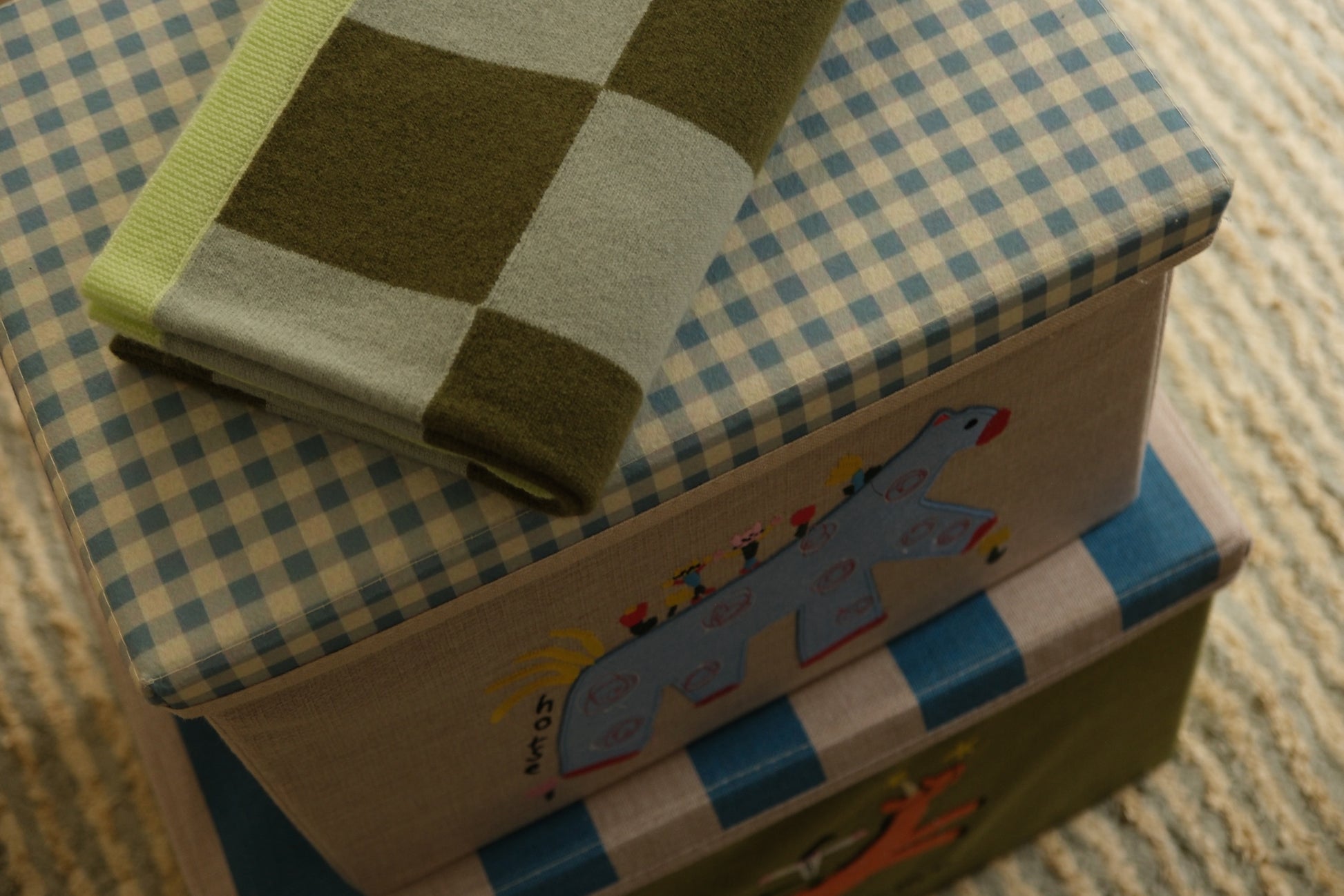 100% cashmere baby blanket - Frida